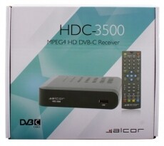 Alcor HDC-3500 DVB-C beltéri egység Tv kiegészítők - DVB-T beltéri egység - Set-Top-Box - 320487
