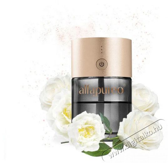 AlfaPureo eMotion White Luxury 80 ml Aroma diffúzor Szépségápolás / Egészség - Légtisztító / párásító / párátlanító - Párásító - 524100