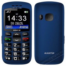 Aligator A670 Senior Blue Mobil / Kommunikáció / Smart - Klasszikus / Mobiltelefon időseknek - 526789