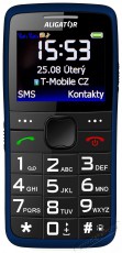 Aligator A675 Senior k&eacute;k Mobil / Kommunik&aacute;ci&oacute; / Smart - Klasszikus / Mobiltelefon időseknek - 526793