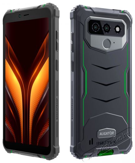 Aligator RX850 eXtremo 4GB/64GB zöld Mobil / Kommunikáció / Smart - Okostelefon - Android - 526802