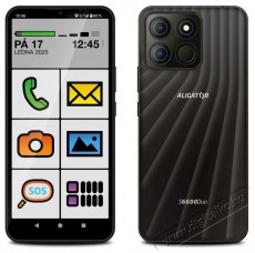 Aligator S6600 SENIOR fekete Mobil / Kommunikáció / Smart - Okostelefon - Android - 526805