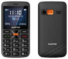 Aligator A910 Senior fekete + töltőállvány Mobil / Kommunikáció / Smart - Klasszikus / Mobiltelefon időseknek - 526795