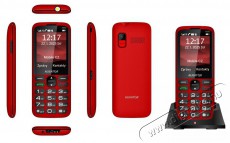 Aligator A930 GPS 4G 4G Senior, piros + t&ouml;ltő&aacute;llv&aacute;ny Mobil / Kommunik&aacute;ci&oacute; / Smart - Klasszikus / Mobiltelefon időseknek - 526797