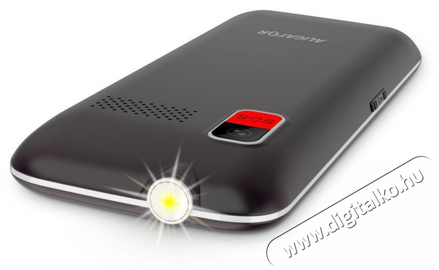 Aligator A930 GPS 4G Senior, fekete + t&ouml;ltő&aacute;llv&aacute;ny Mobil / Kommunik&aacute;ci&oacute; / Smart - Klasszikus / Mobiltelefon időseknek - 526798