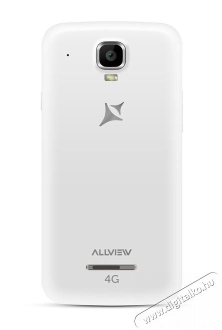 Allview C6 Quad okostelefon - fehér Mobil / Kommunikáció / Smart - Okostelefon - Android - 307710