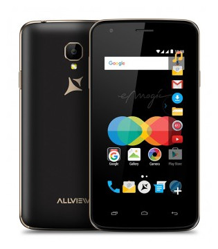 Allview E4 Lite okostelefon - fekete Mobil / Kommunikáció / Smart - Okostelefon - Android - 307715