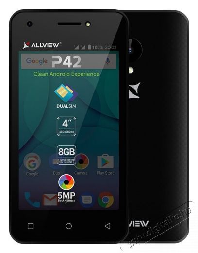 Allview P42 Dual SIM Black Egy&eacute;b - Nem forgalmazzuk ! - 330665
