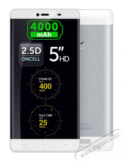 Allview P8 Energy okostelefon - fehér Mobil / Kommunikáció / Smart - Okostelefon - Android - 307731