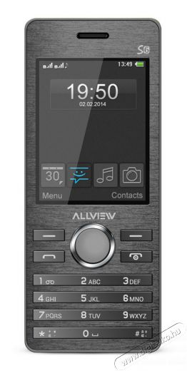 Allview S6 mobiltelefon - ezüst Mobil / Kommunikáció / Smart - Klasszikus / Mobiltelefon időseknek - 307732