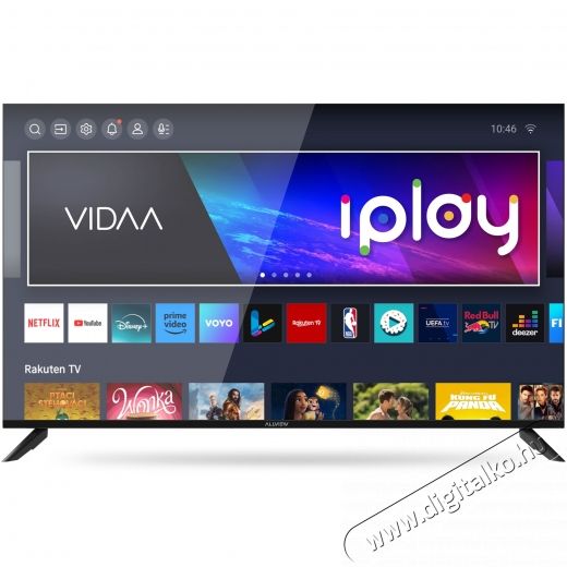 Allview 50iPlay6200-U LED Smart telev&iacute;zi&oacute;, 126 cm, 4K Ultra HD Telev&iacute;zi&oacute;k - LED telev&iacute;zi&oacute; - UHD 4K felbont&aacute;s&uacute; - 534812