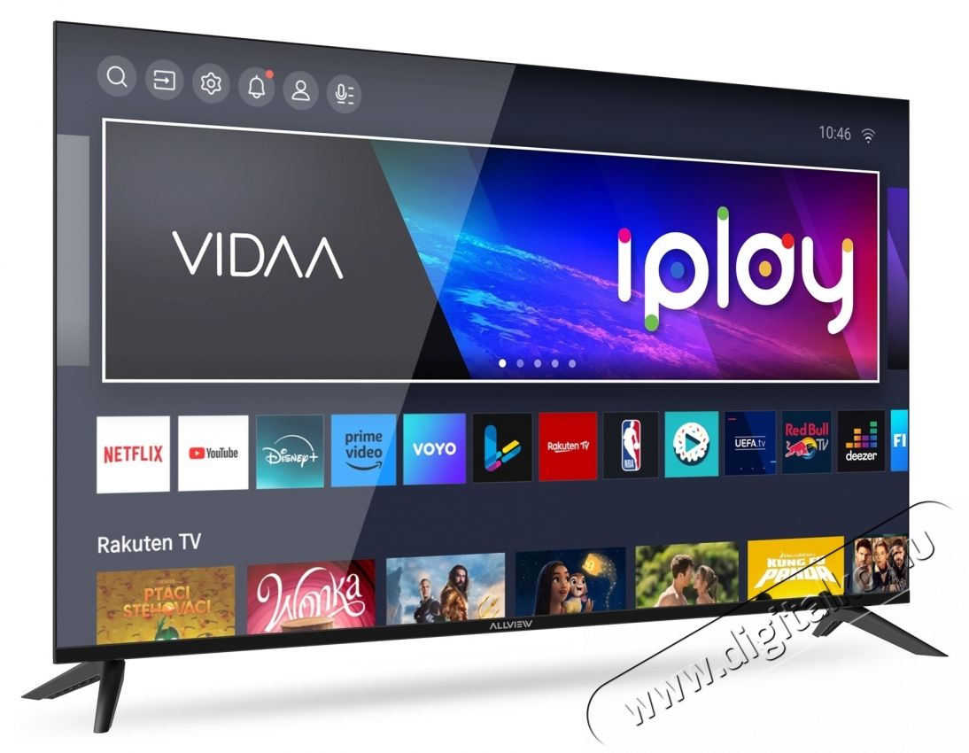 Allview 50iPlay6200-U LED Smart telev&iacute;zi&oacute;, 126 cm, 4K Ultra HD Telev&iacute;zi&oacute;k - LED telev&iacute;zi&oacute; - UHD 4K felbont&aacute;s&uacute; - 534812