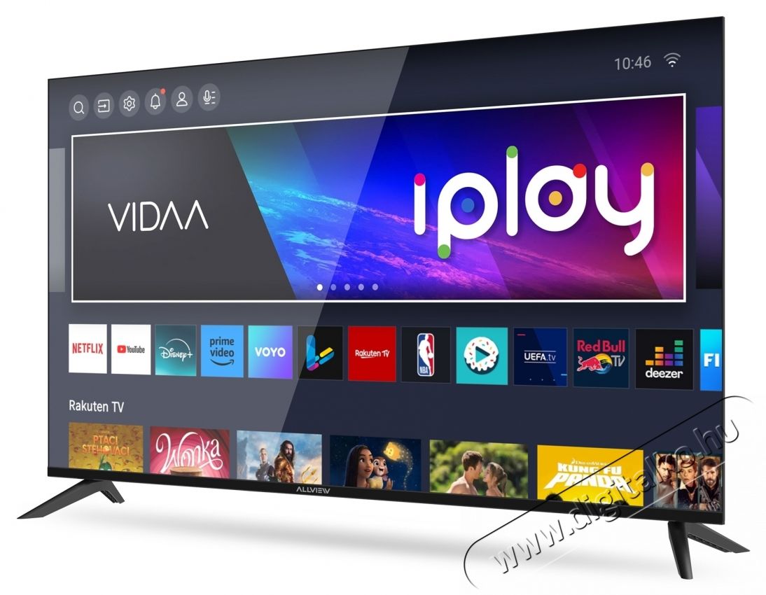 Allview 50iPlay6200-U LED Smart telev&iacute;zi&oacute;, 126 cm, 4K Ultra HD Telev&iacute;zi&oacute;k - LED telev&iacute;zi&oacute; - UHD 4K felbont&aacute;s&uacute; - 534812