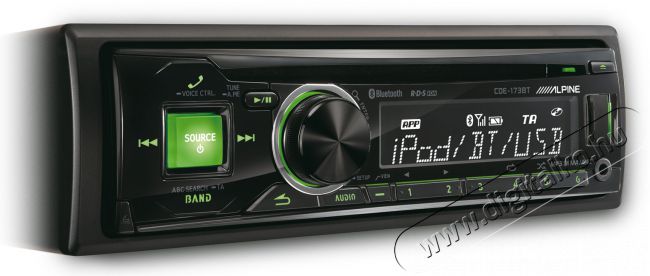 Alpine CDE-173BT CD-rádió / USB lejátszó fejegység Bluetooth kihangosítóval Autóhifi / Autó felszerelés - Autórádió fejegység - Autórádió fejegység - 272479
