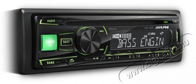 Alpine CDE-180R autórádió fejegység Autóhifi / Autó felszerelés - Autórádió fejegység - Autórádió fejegység - 292560