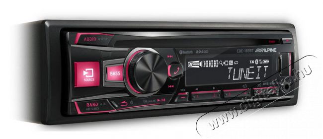 Alpine CDE-183BT CD-rádió / USB lejátszó Autóhifi / Autó felszerelés - Autórádió fejegység - Autórádió fejegység - 292483