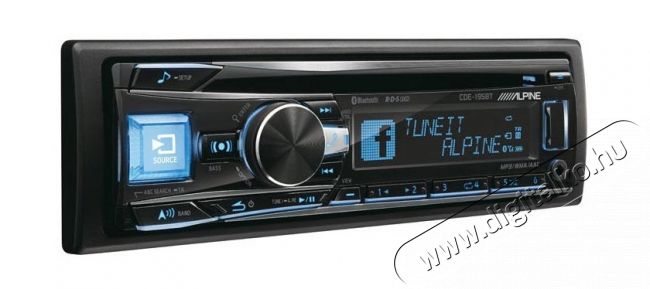 Alpine CDE-195BT CD-r&aacute;di&oacute; / USB lej&aacute;tsz&oacute; Aut&oacute;hifi / Aut&oacute; felszerel&eacute;s - Aut&oacute;r&aacute;di&oacute; fejegys&eacute;g - Aut&oacute;r&aacute;di&oacute; fejegys&eacute;g - 292487