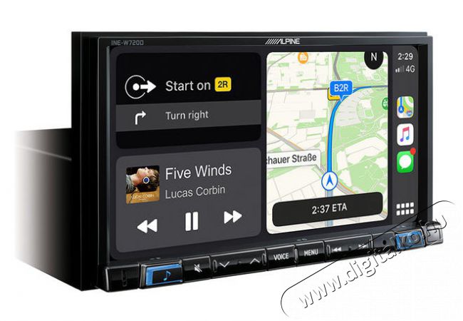 Alpine INE-W720DC Autóhifi / Autó felszerelés - GPS navigáció - GPS navigáció - 355364