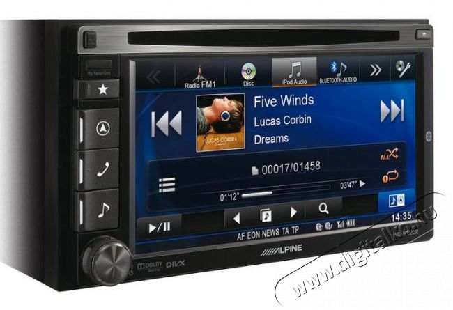 Alpine INE-W920R navigációs rendszer Autóhifi / Autó felszerelés - GPS navigáció - GPS navigáció - 292607