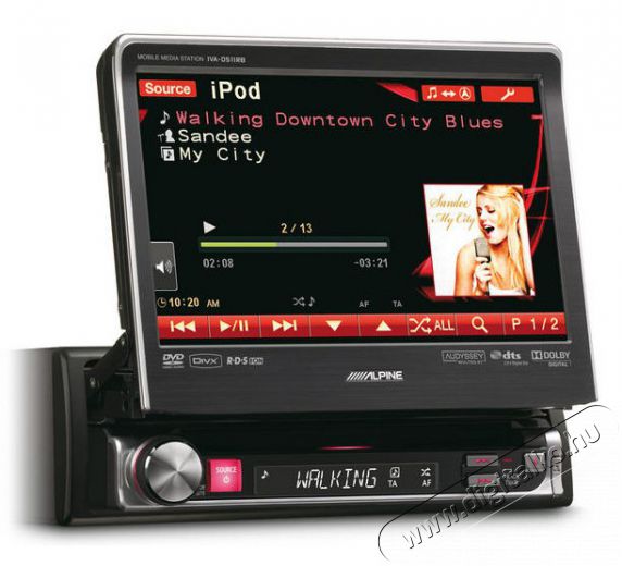 Alpine IVAD-511R multimédiás fejegység Autóhifi / Autó felszerelés - Autórádió fejegység - Autórádió fejegység - 292505