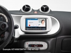 Alpine KIT-W997SMTB telepítő készlet Autóhifi / Autó felszerelés - Autórádió fejegység - Beépítő készlet - 332302