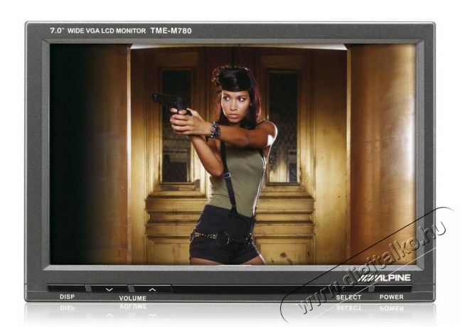 Alpine TMEM780 monitor Autóhifi / Autó felszerelés - Autós monitor / DVD - Autós monitor / DVD - 292597