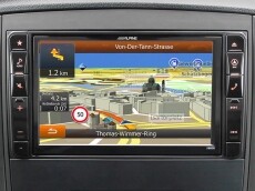 Alpine X800D-V447 navigációs rendszer Autóhifi / Autó felszerelés - GPS navigáció - GPS navigáció - 296274