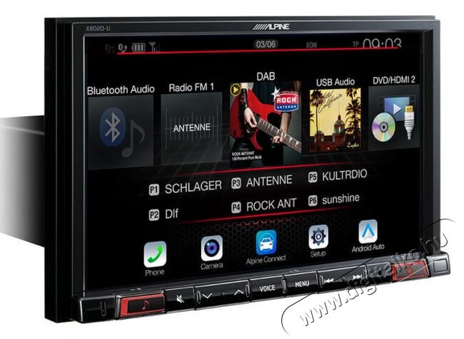 Alpine X802D-U multimédiás fejegység Autóhifi / Autó felszerelés - Autórádió fejegység - Autórádió fejegység - 332309