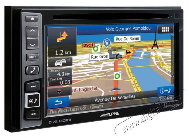 Alpine INE-W990HDMI fejlett navigációs multimédia rendszer Autóhifi / Autó felszerelés - GPS navigáció - GPS navigáció - 320440