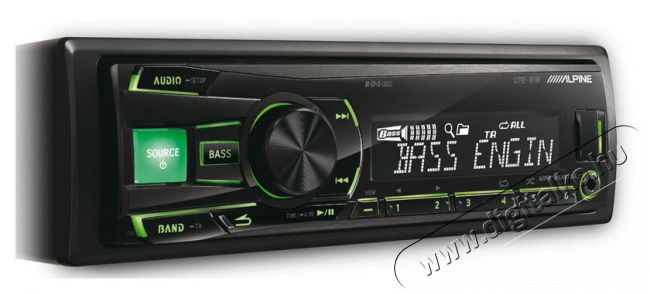 Alpine UTE-81R rádió USB és iPod vezérléssel Autóhifi / Autó felszerelés - Autórádió fejegység - Autórádió fejegység - 292502