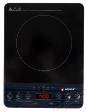 Alpina 871125218286 1 lapos indukciós főzőlap Konyhai termékek - Sütő-főzőlap, tűzhely (szabadonálló) - Indukciós főzőlap (szabadonálló) - 381819