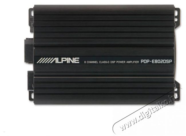 Alpine PDP-E802DSP Fejlett Audio Processzor Autóhifi / Autó felszerelés - Autóhifi erősítő - 402514