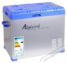 Alpicool 07092 Autós hűtőtáska kompresszorral 50L Konyhai termékek - Hűtő, fagyasztó (szabadonálló) - Hordozható hűtőtáska - 498153