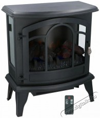Alpina VICENZA Elektromos kandalló, 2 hőfokozat, 1800 W, ventilátor, 240 V / 50 Hz, 510x290x590 mm Háztartás / Otthon / Kültér - Fűtés - Kandalló - 524103