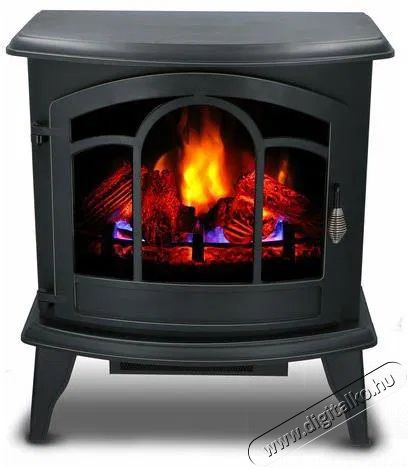 Alpina VICENZA Elektromos kandalló, 2 hőfokozat, 1800 W, ventilátor, 240 V / 50 Hz, 510x290x590 mm Háztartás / Otthon / Kültér - Fűtés - Kandalló - 524103