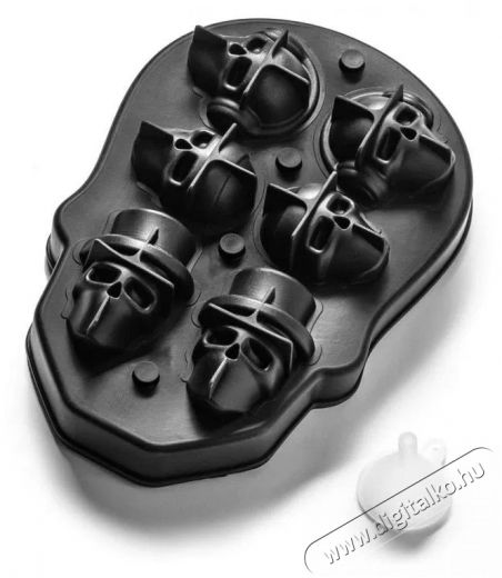 Alum Skulls Jégkocka forma, 6 db Konyhai termékek - Konyhai eszköz - Egyéb konyhai eszköz - 529229
