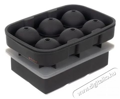 Alum Szilikon jégkockaforma 2 az 1-ben – kockák + gömbök Konyhai termékek - Konyhai eszköz - Egyéb konyhai eszköz - 529230