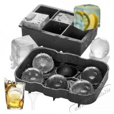 Alum Szilikon jégkockaforma 2 az 1-ben – kockák + gömbök Konyhai termékek - Konyhai eszköz - Egyéb konyhai eszköz - 529230