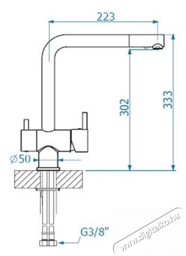 Alveus Aquila akkumul&aacute;tor, 3 f&eacute;le melegv&iacute;z, hideg v&iacute;z, v&iacute;zszűrő, ker&aacute;mia patron, fekete Konyhai term&eacute;kek - Mosogat&oacute; - Mosogat&oacute; csaptelep - 535958