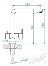 Alveus Aquila akkumul&aacute;tor, 3 f&eacute;le melegv&iacute;z, hideg v&iacute;z, v&iacute;zszűrő, ker&aacute;mia patron, fekete Konyhai term&eacute;kek - Mosogat&oacute; - Mosogat&oacute; csaptelep - 535958