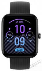 Amazfit BIP 3 PRO Smart Watch, fekete okosóra Mobil / Kommunikáció / Smart - Okos eszköz - Okosóra - 393110