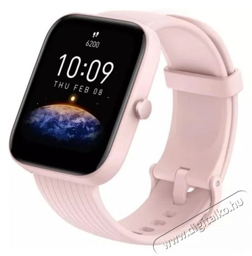 Amazfit BIP 3 PRO Smart Watch, pink okosóra Mobil / Kommunikáció / Smart - Okos eszköz - Okosóra - 393111