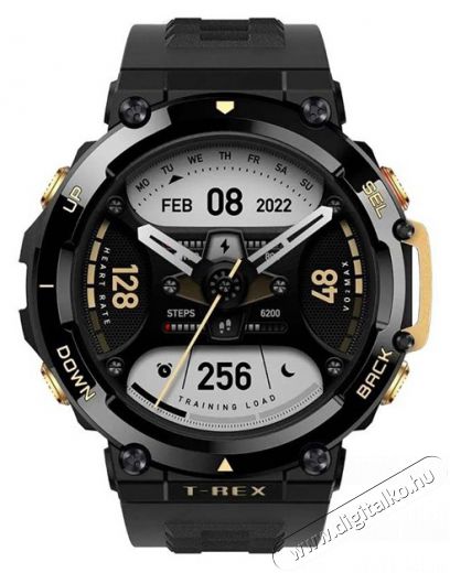 Amazfit T-Rex 2 Astro Black & Gold fekete-arany okos&oacute;ra Mobil / Kommunik&aacute;ci&oacute; / Smart - Okos eszk&ouml;z - Okos&oacute;ra - 453211