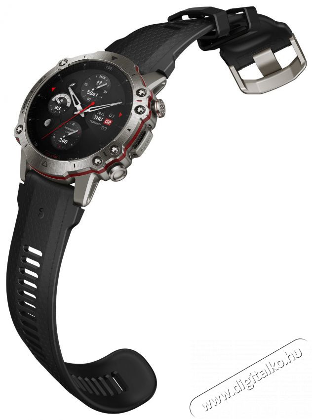 Amazfit Falcon fekete okos&oacute;ra Mobil / Kommunik&aacute;ci&oacute; / Smart - Okos eszk&ouml;z - Okos&oacute;ra - 498059