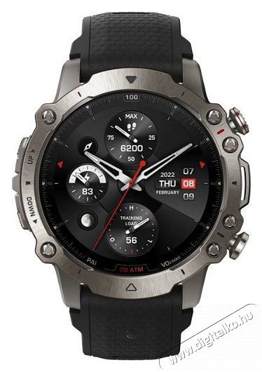 Amazfit Falcon fekete okos&oacute;ra Mobil / Kommunik&aacute;ci&oacute; / Smart - Okos eszk&ouml;z - Okos&oacute;ra - 498059