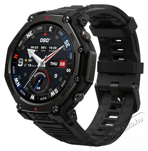 Amazfit T-Rex 3 Pro 48mm okos&oacute;ra Black Mobil / Kommunik&aacute;ci&oacute; / Smart - Okos eszk&ouml;z - Okos&oacute;ra - 530320