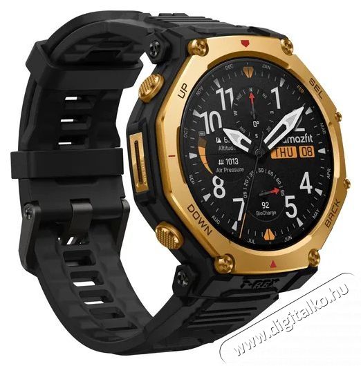 Amazfit T-Rex 3 Pro 48mm okos&oacute;ra Gold Mobil / Kommunik&aacute;ci&oacute; / Smart - Okos eszk&ouml;z - Okos&oacute;ra - 530321