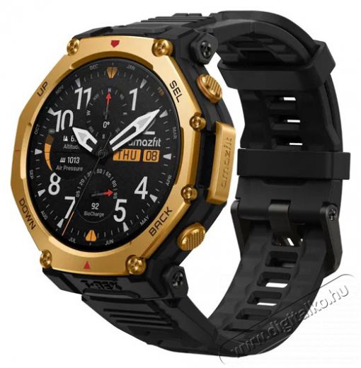 Amazfit T-Rex 3 Pro 48mm okos&oacute;ra Gold Mobil / Kommunik&aacute;ci&oacute; / Smart - Okos eszk&ouml;z - Okos&oacute;ra - 530321