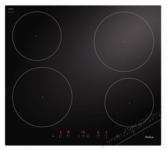 Amica 55712 elektromos sütő + 23338 indukciós főzőlap Konyhai termékek - Sütő-főzőlap, tűzhely (beépíthető) - Sütő-főzőlap szett (beépíthető) - 298784