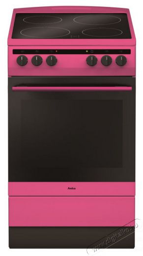 Amica 55730 (507CE2.30EHDCp) elektromos tűzhely Konyhai termékek - Sütő-főzőlap, tűzhely (szabadonálló) - Elektromos tűzhely (szabadonálló) - 306432